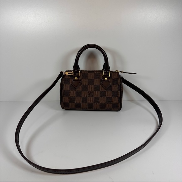 Louis Vuitton Damier Ebene Mini Sac HL Nano Speedy - Picture 4 of 16